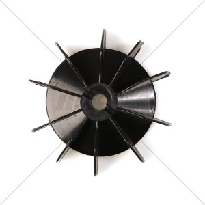 LÜFTERFLÜGEL FÜR ELEKTROMOTOREN ABB AUSSEN DURCHMESSER=123MM BOHRUNG=13MM HOEHE=30MM