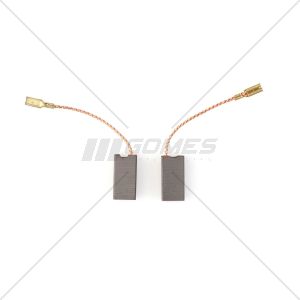 KOHLEBÜRSTEN AMEG MOTORPARTS 6X11X17 KOMPATIBEL MIT STANLEY FATMAX KFFMED1250, FME1250